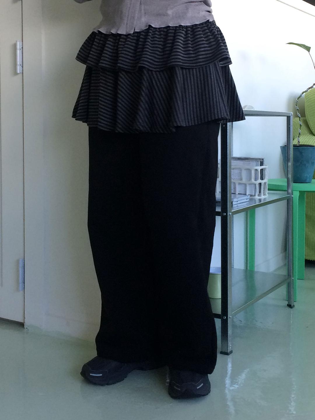 루아 캉캉 레이어드 프릴 랩 팬츠 (2 color)