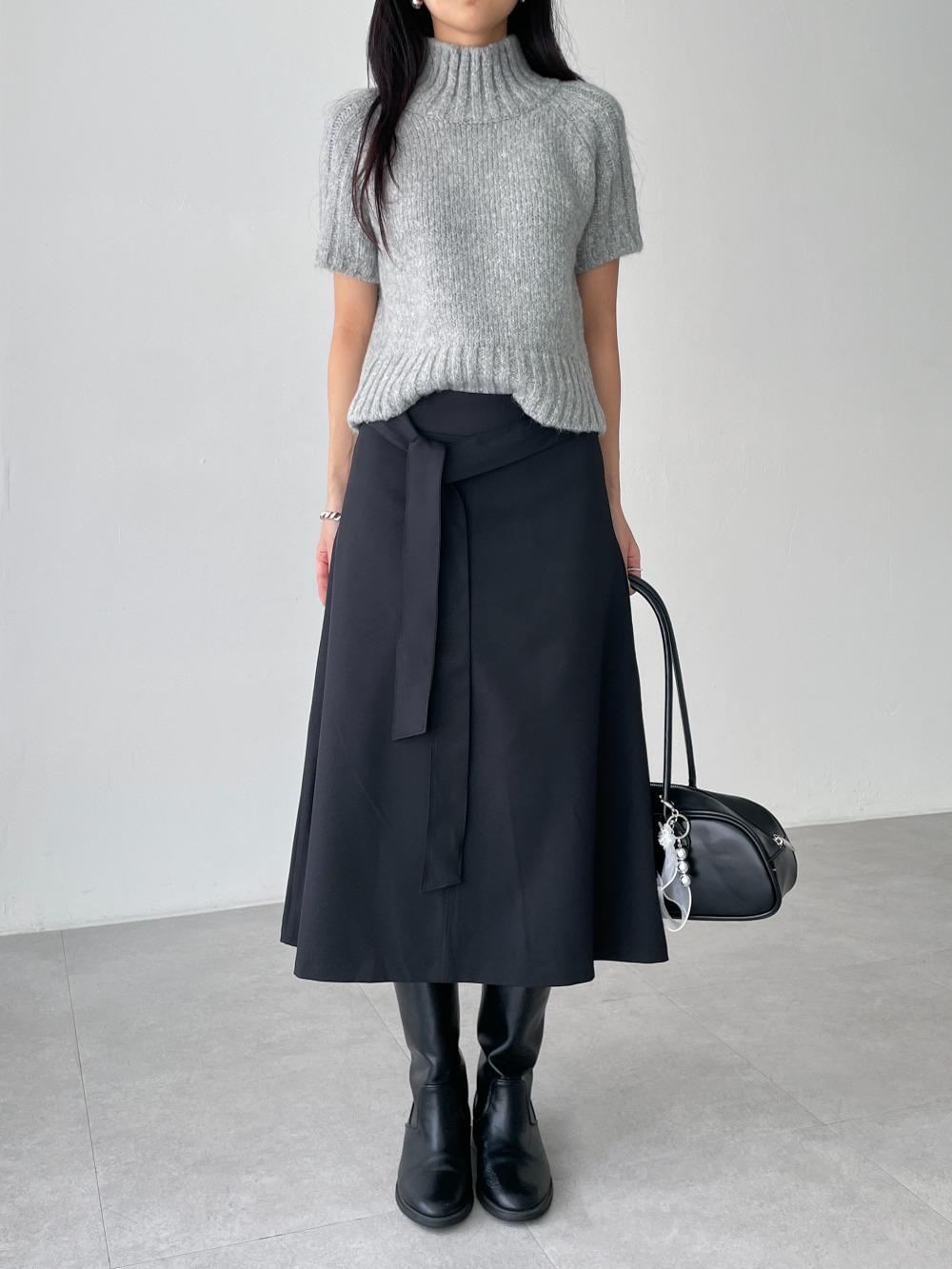 으나카이브 rope midi skirts (2color)