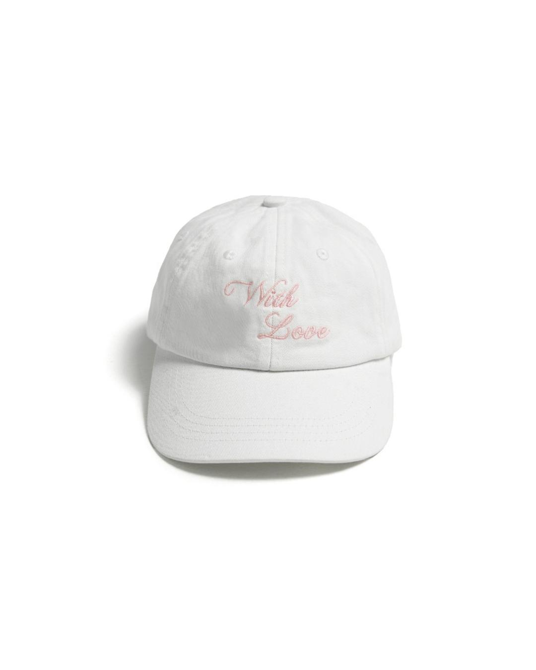 With Love Ball Cap [WHITE]