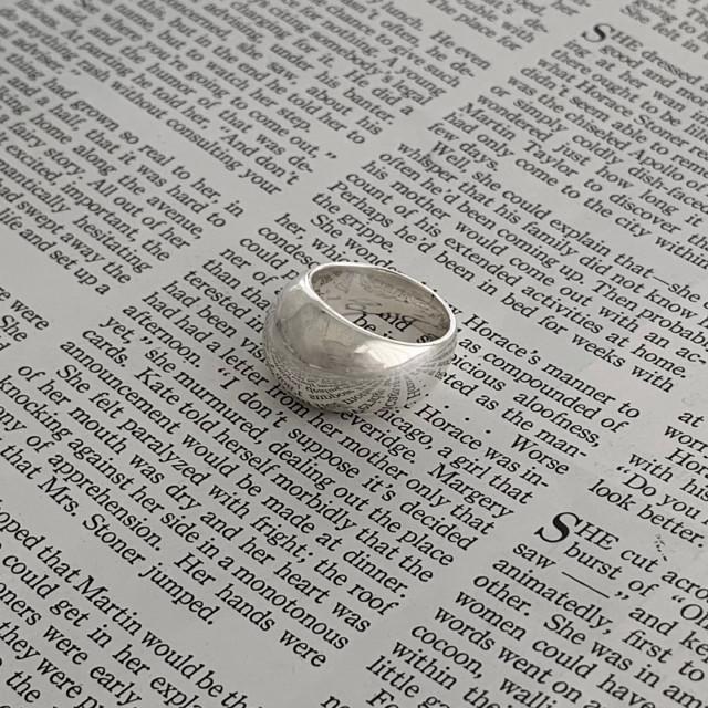 [믿고사는] (꽉찬중량)실버925 New 마가렛 볼드 볼록 통통 주물 엥게이지 반지