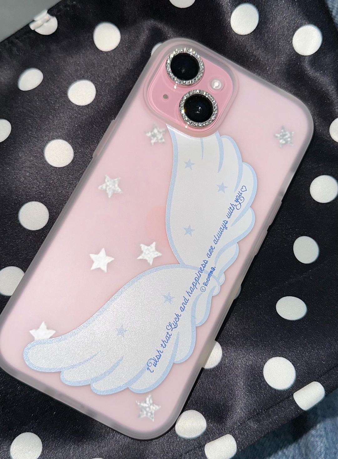 angel wing phone case (반투명 젤리)