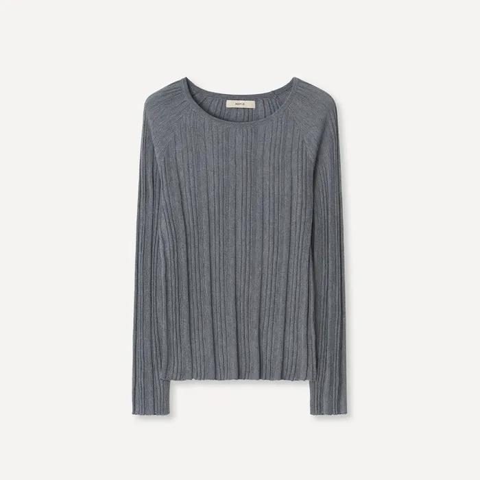 ERIN STRAIGHT KNIT (GRAY)