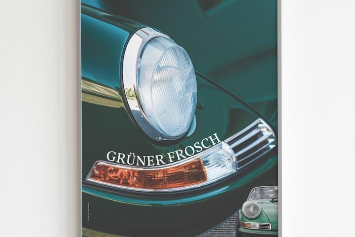 인테리어 아트 포스터 _ GRUNER FROSCH (4 size / frame 3종)