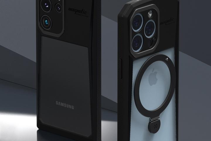 갤럭시S22 울트라 에스티어 맥세이프 범퍼 지문방지 핸드폰 케이스