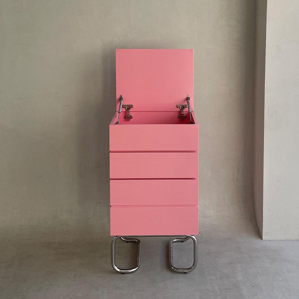 VIVI chest & drawer / light pink