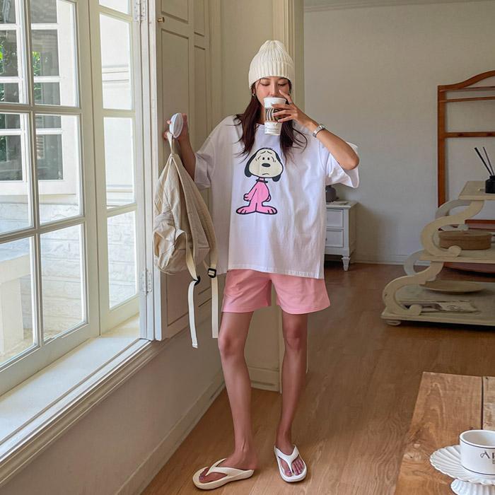 임부복*데일리 쭈리면 3부팬츠