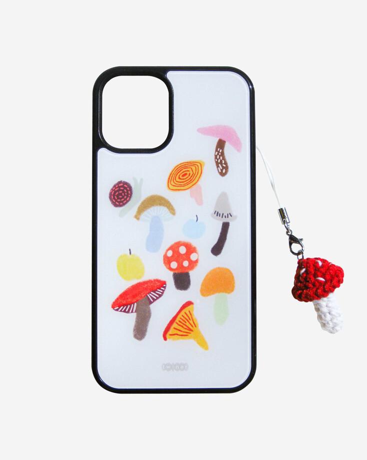 [SET] Mushroom phone case + Keyring
