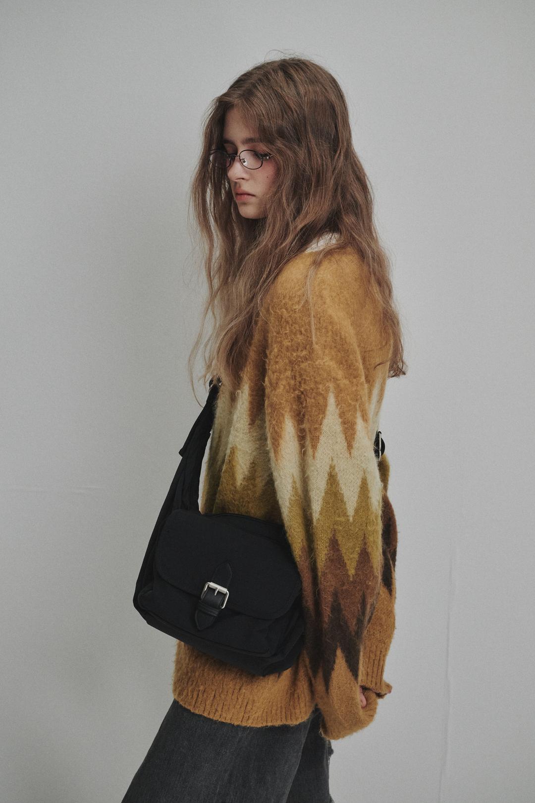 [3차 바로배송] MESSENGER BAG _ BASIC (BLACK)