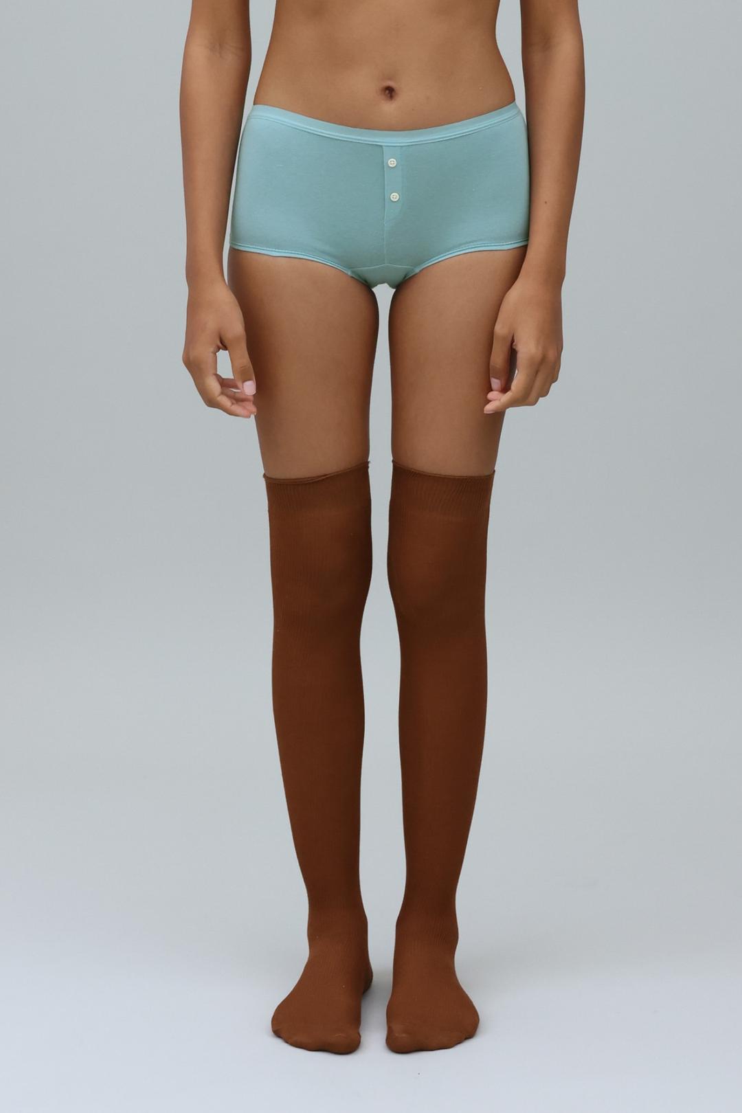 Stella Cotton Boyshorts - Cream Soda