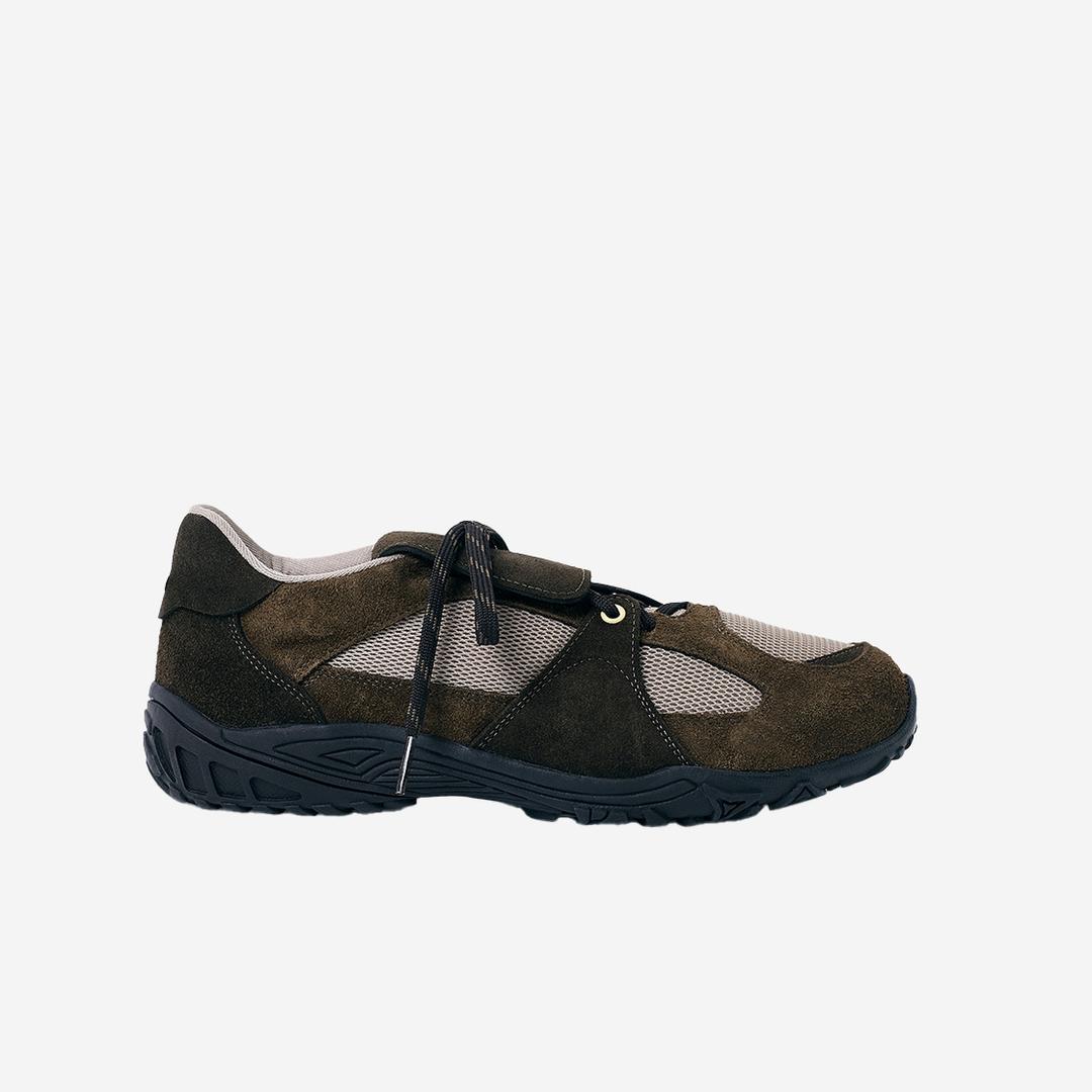 Negative Three Asymmetry Sneakers Khaki Brown