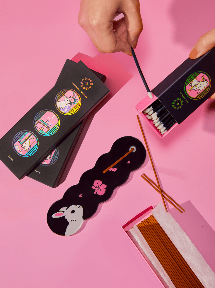 사랑방 버니 인센스 기프트 세트