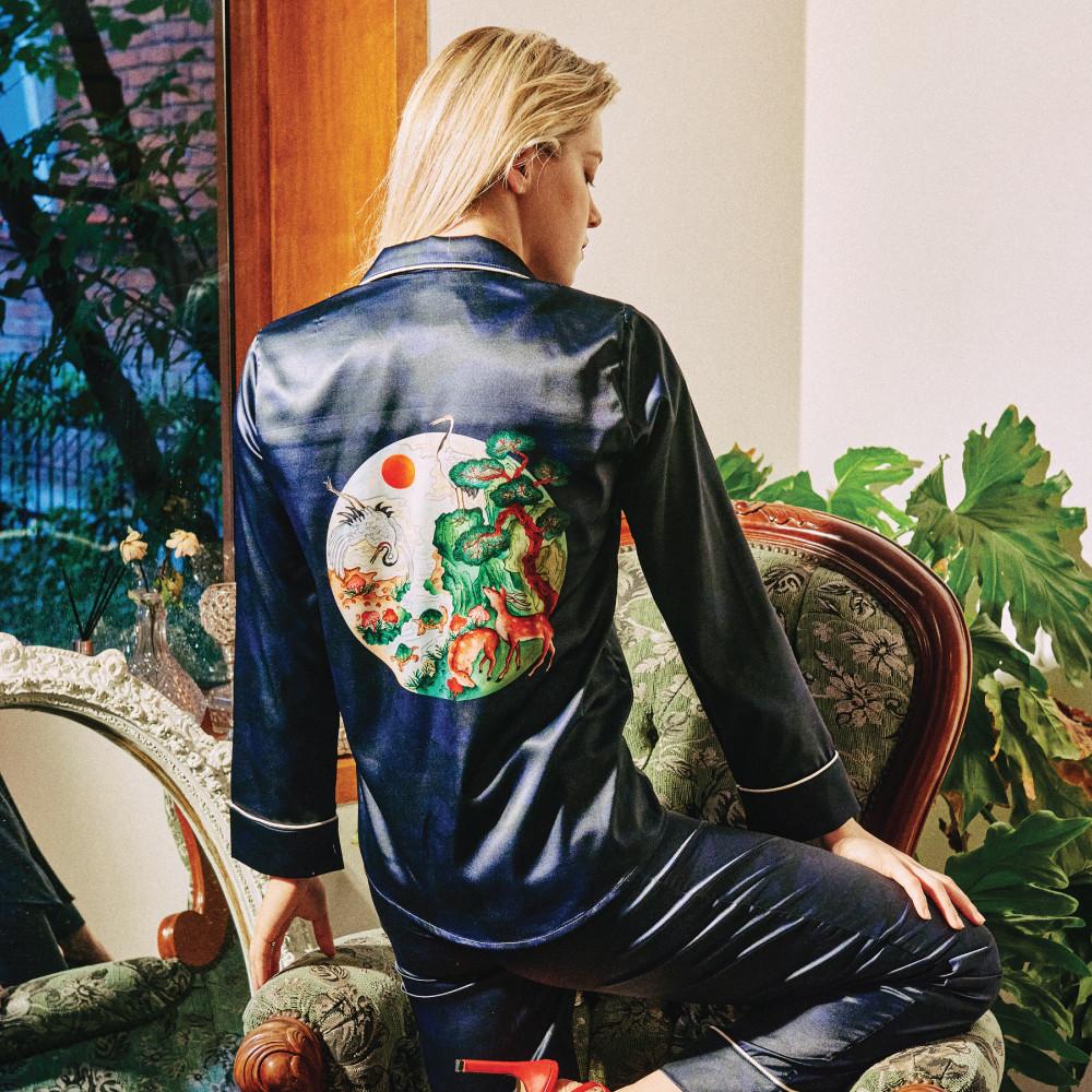 [플라이어웨이] 십장생 파자마 세트 10Longevity symbols pajamas set