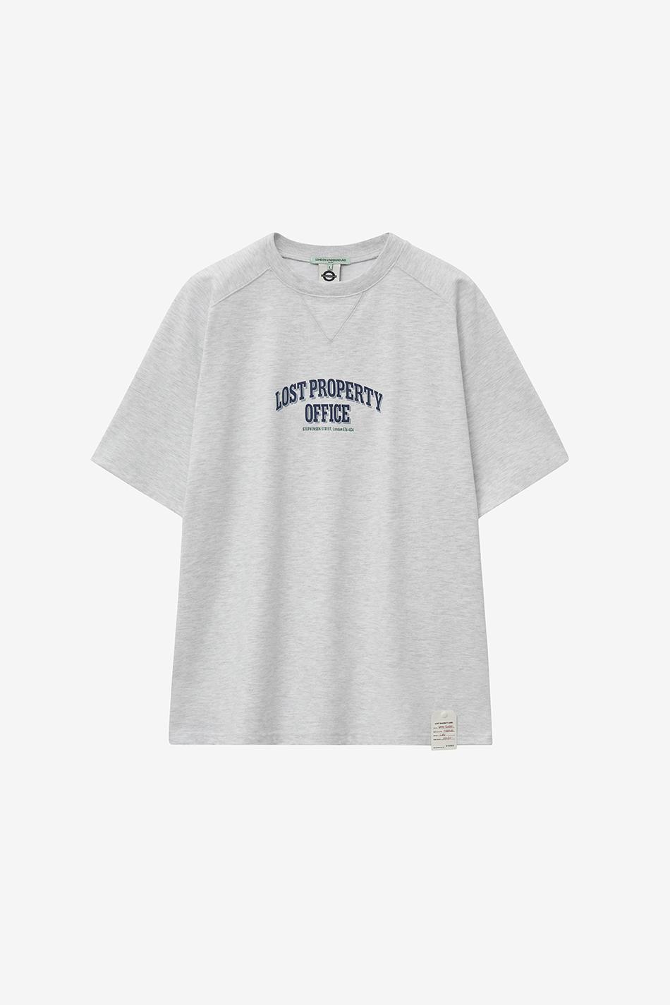 Office T-shirt_Melange Grey
