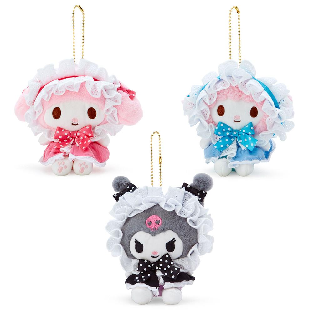 산리오 로리타 드레스 마스코트 홀더 / 마이멜로디 쿠로미 마이스위트피아노