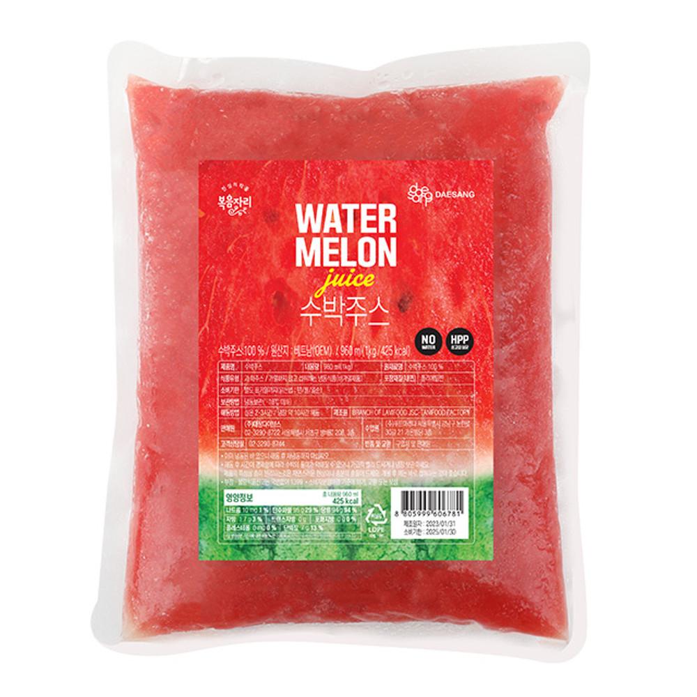 대상 복음자리 리얼100% 수박주스 1kg