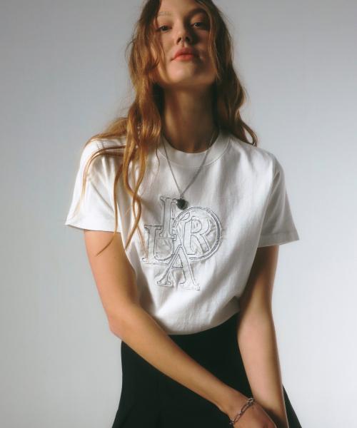 PRDA DENIM PATCH CREWNECK TEE (5 COLORS)