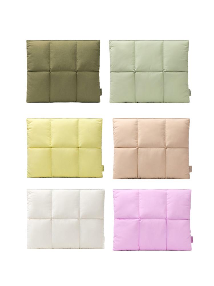 수심 Padding Pouch(9 color) 패딩 노트북 파우치 맥북 힙한 14 16