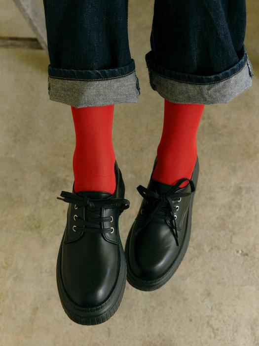 [시에나] 블랙 플랫폼 더비 (JLSO5F221BK)