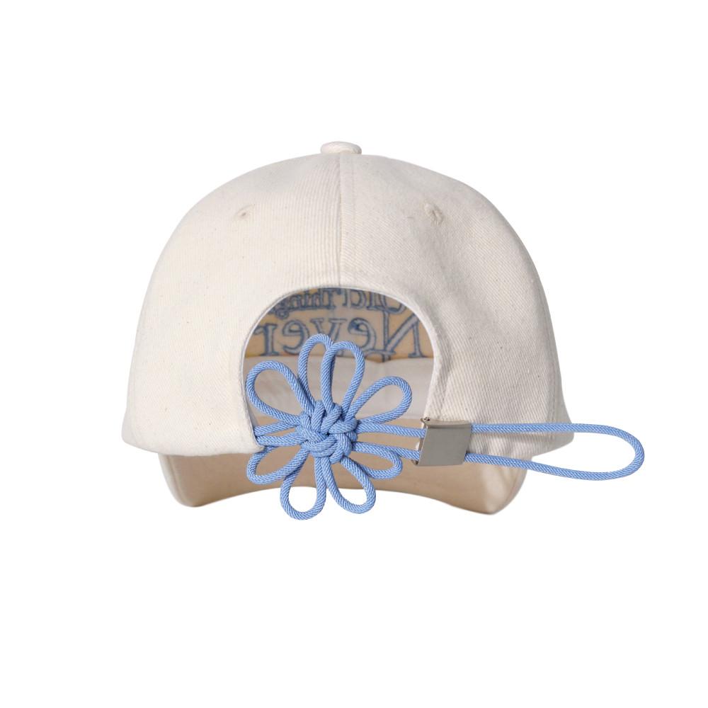 FLOWER KNOT CAP - SKY