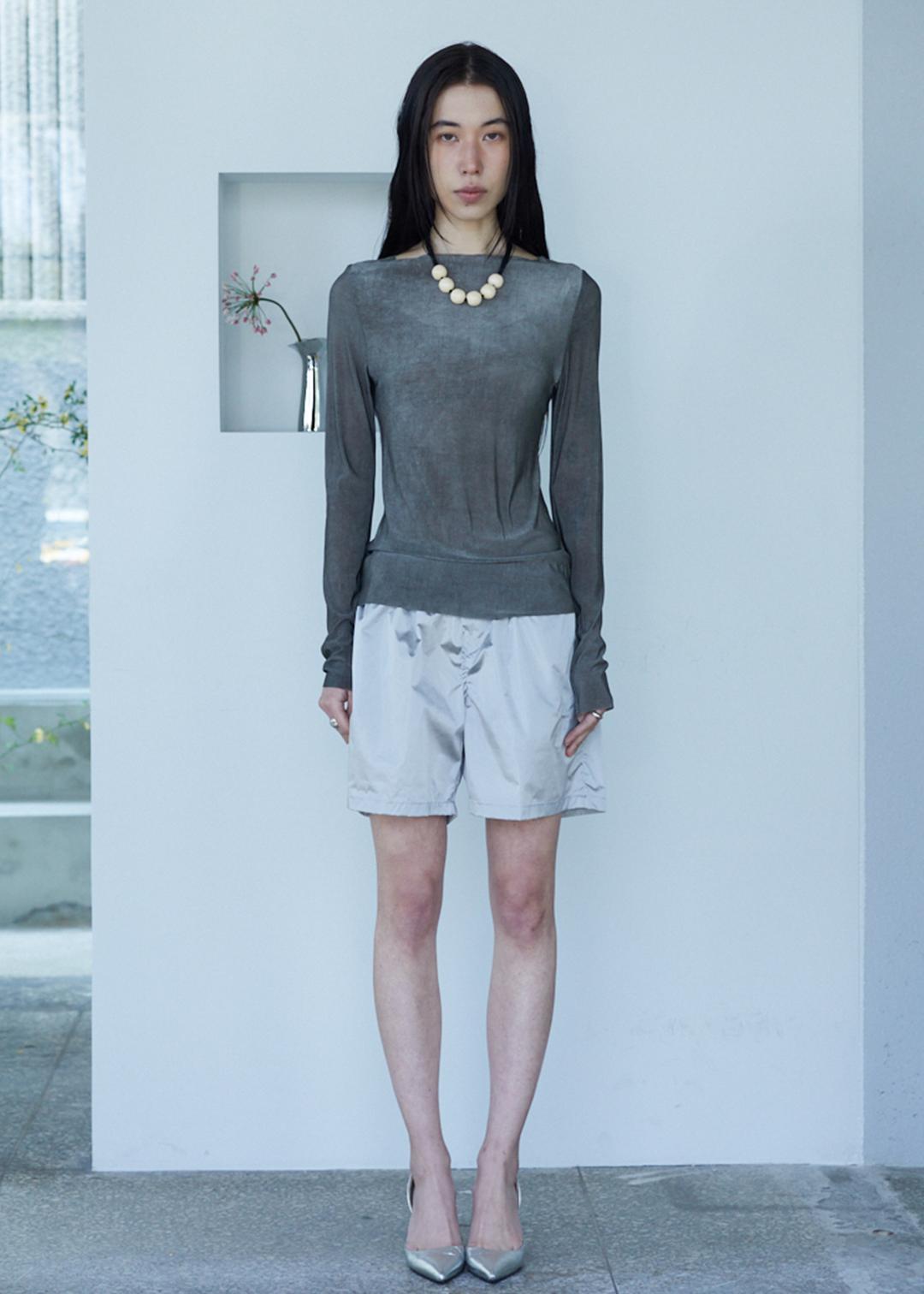 MODERN SILK T in slate