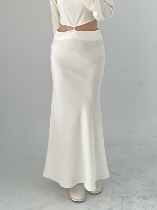 글로이 실크 머에이드 스커트