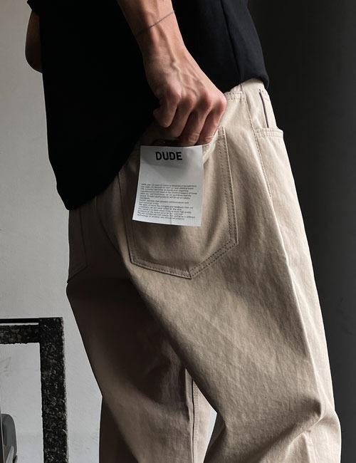 필드 면 팬츠(3color)