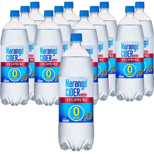 동아오츠카 나랑드사이다 제로, 1.5L, 12개