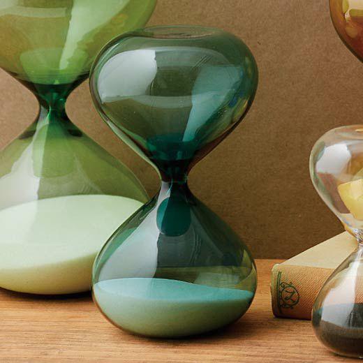 하이타이드 유리 모래시계 오브제 15분 HOURGLASS(L)