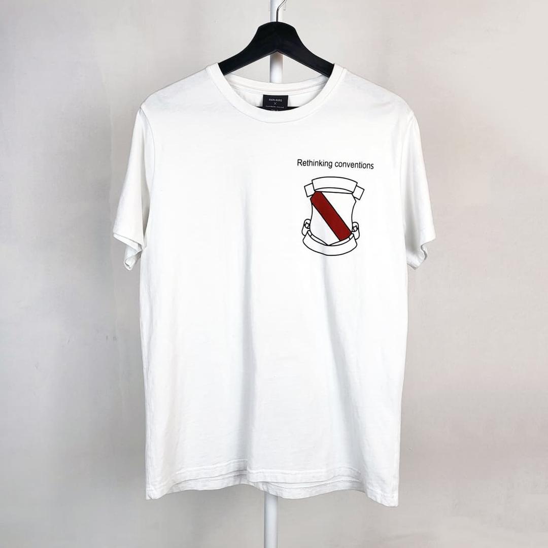 넘버나인x말보로 쉴드로고 반팔 티셔츠 F | 후루츠패밀리