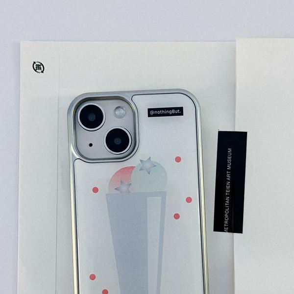 sweet summer taste! case (silver) - silver epoxy