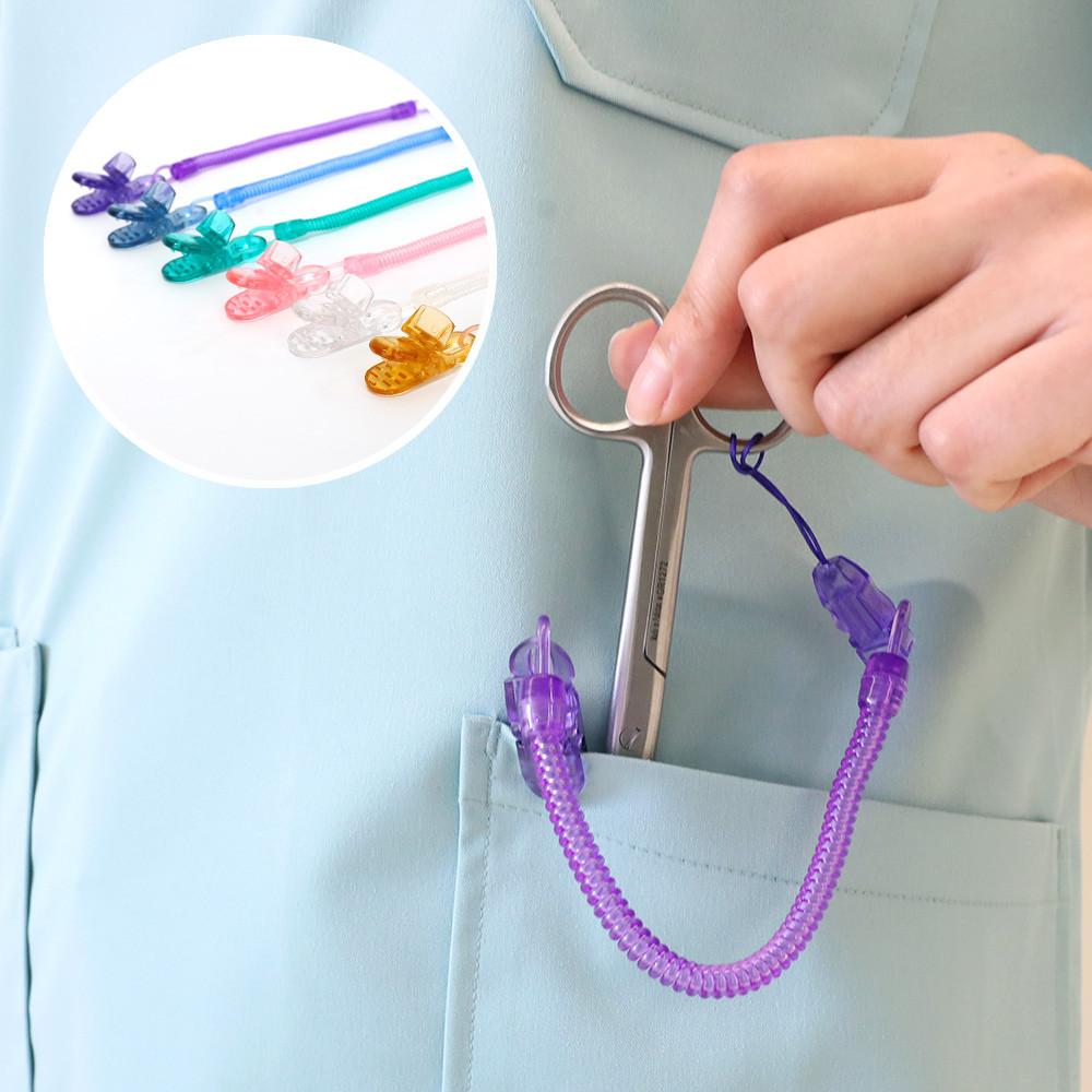 간호사 말랑이 스프링 집게줄 간호사집게 간호사용품