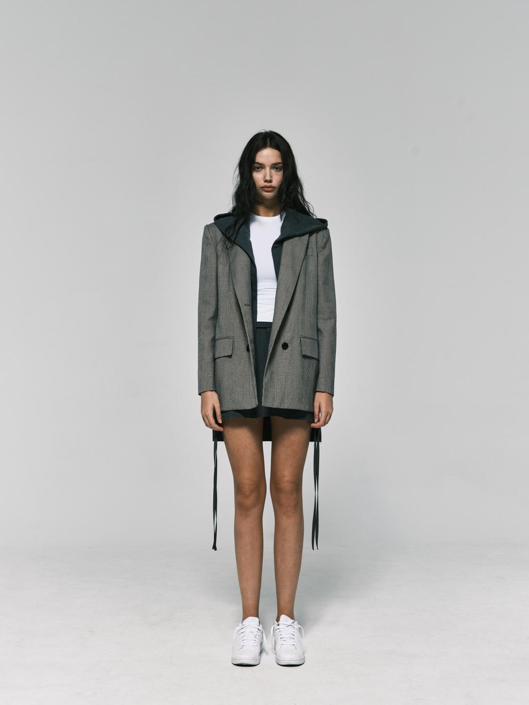 LOOSE FIT HOODED JACKET