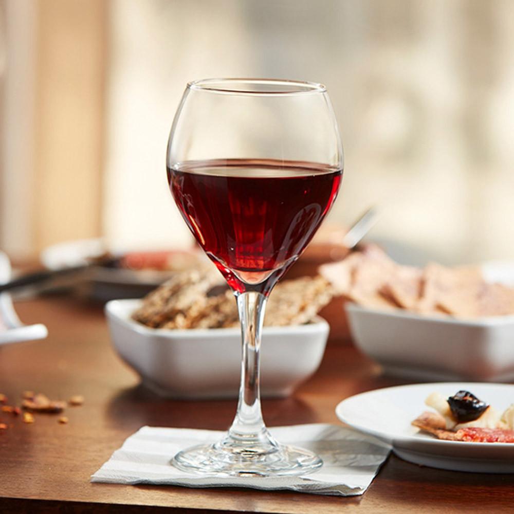 업소용 와인잔 인쇄 제작 홈카페 파티 레드 화이트 고블렛잔 리비 3014