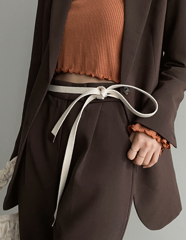 웨빙 스트랩 벨트 (2color)