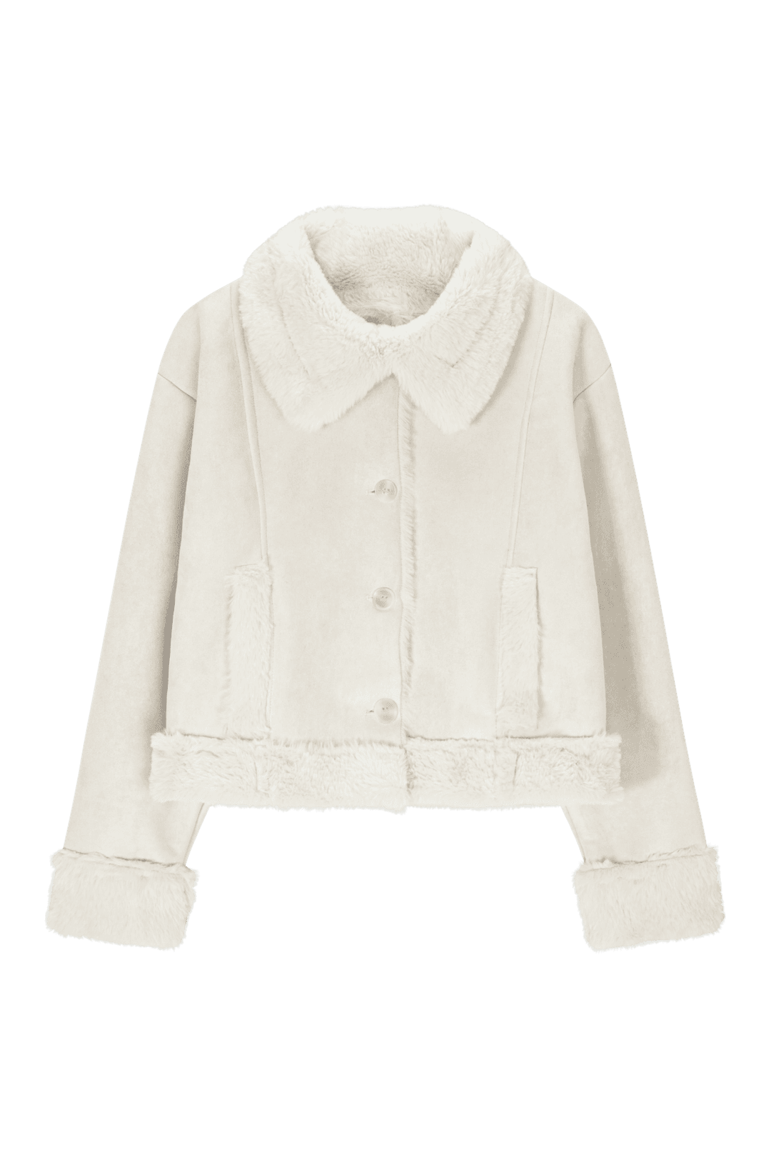 Bunny shearling coat