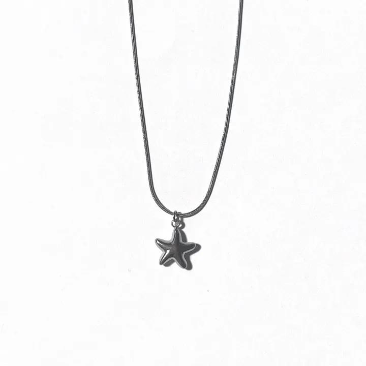 xxx starfish y2k snake chain necklace xxx 스타피쉬 불가사리 뱀줄체인 목걸이