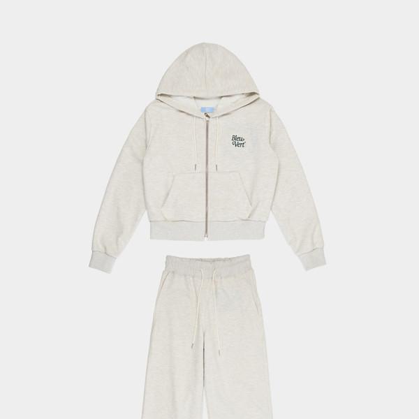 1+1 Crop Hooded Jacket & Training Pants