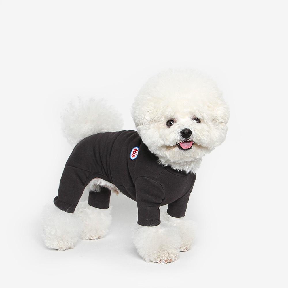 투스투스 강아지 베이직 올인원 (Black)