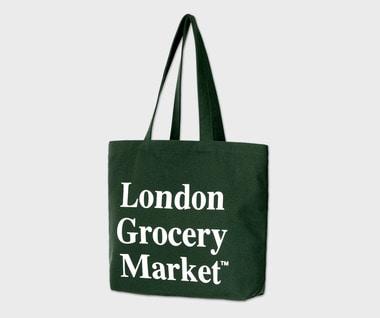 [RESTOCK] Cotton Market Bag (Forest Green)