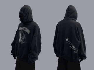 関税込☆Project G/R☆Etiquette Lesson Vintage Washed Hoodie