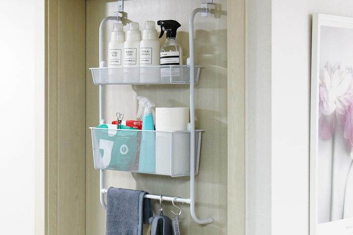 다용도 문걸이 선반, 2단 2types