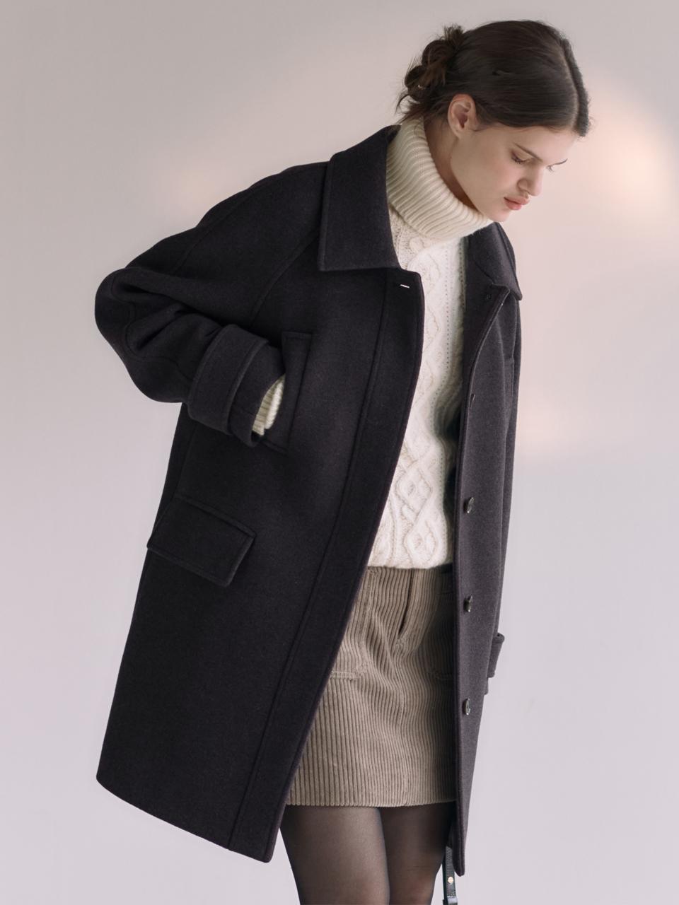 Midi Balmacaan Coat SW3WH417-94