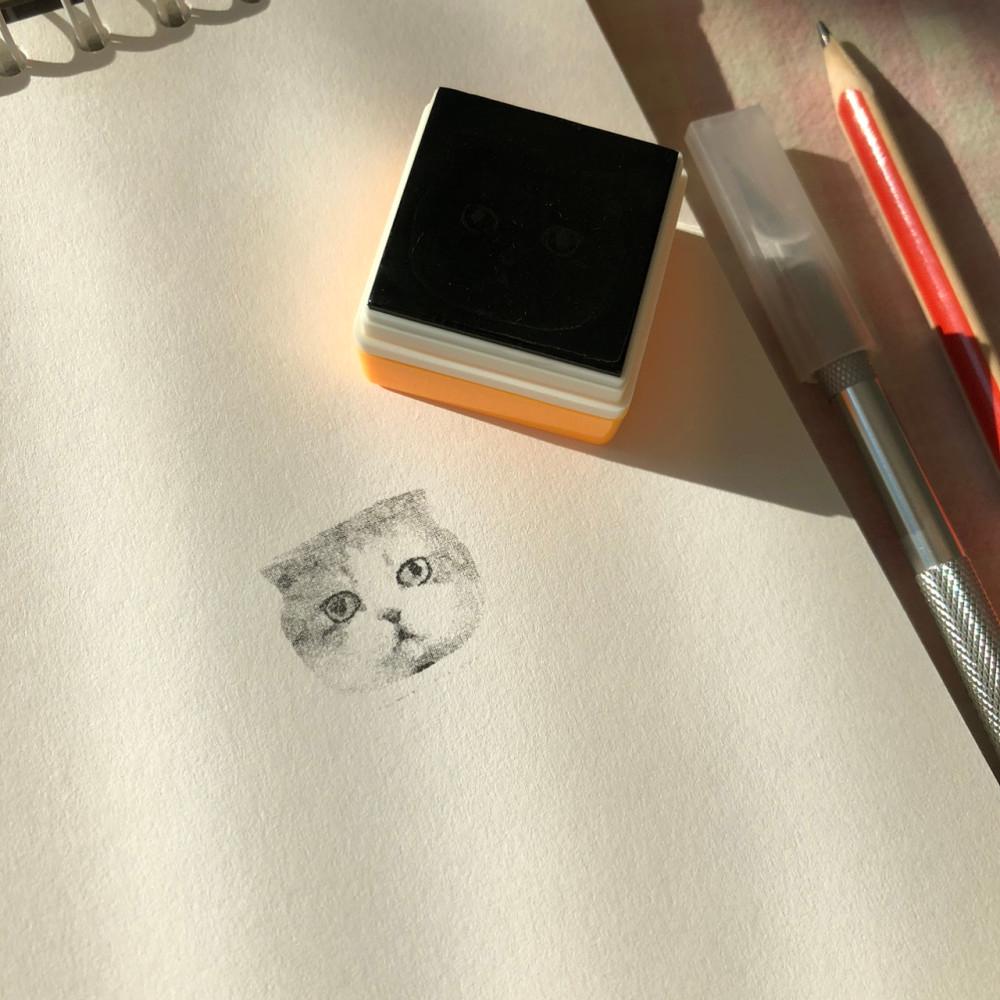 (2+1)만년스탬프 강아지고양이얼굴도장