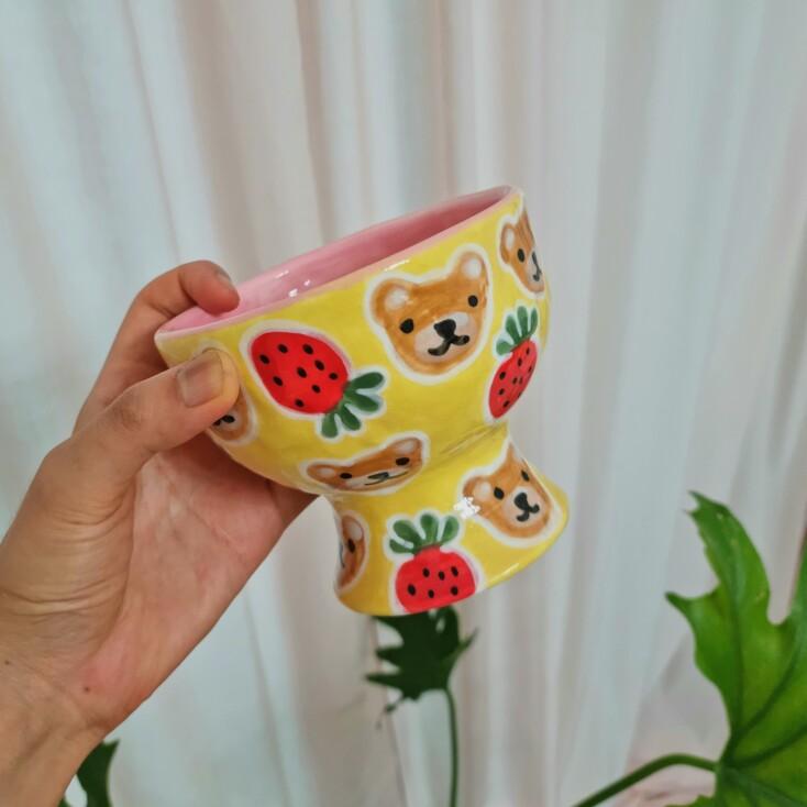 딸기곰돌이 요거트 볼