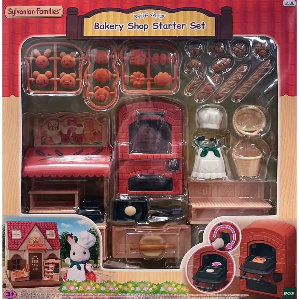 실바니안패밀리 5536 빨간지붕 베이커리샵 세트