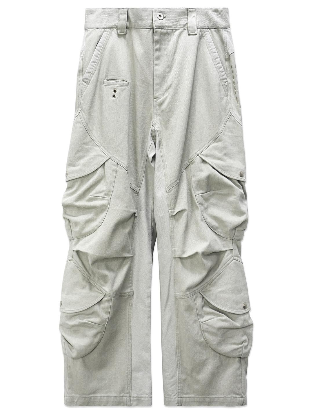 CORE:13 WASHED CARGO PANTS (SAGE STONE)
