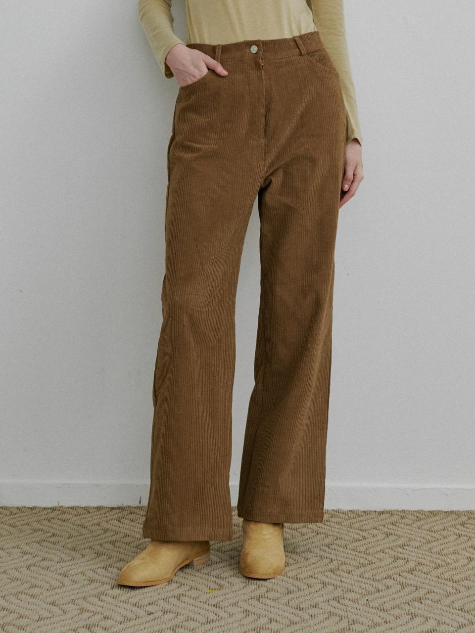 Sally Coduroy Pants_Camel
