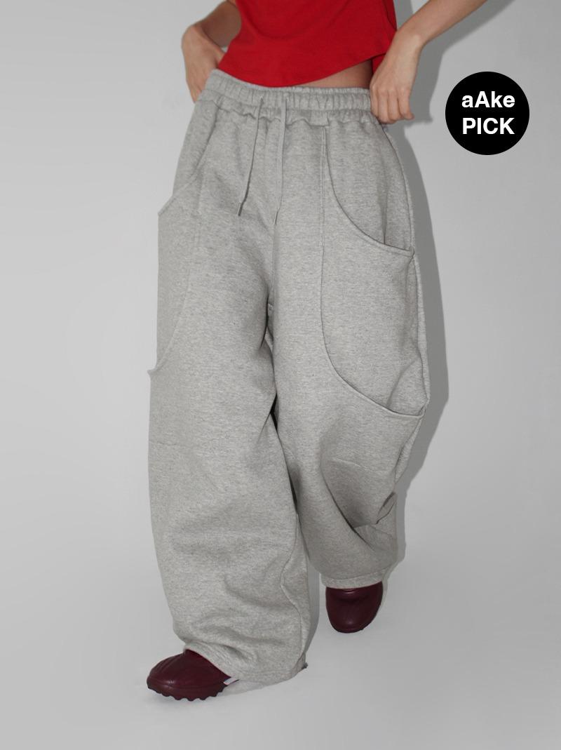 DOUBLE POCKET TRAINING PANTS (2color!)