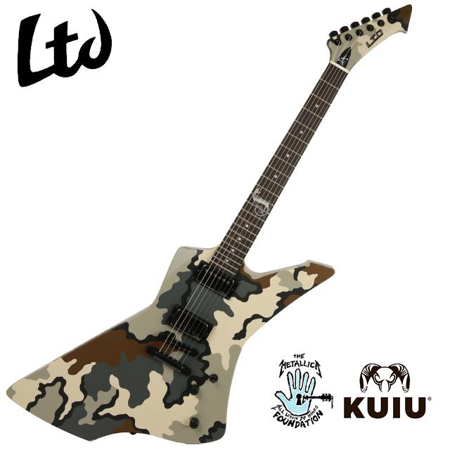 [LTD] James Hetfield SNAKEBYTE CAMO Electric Guitar I LTD 제임스 헷필드 일렉기타 - Kuiu Camo Satin