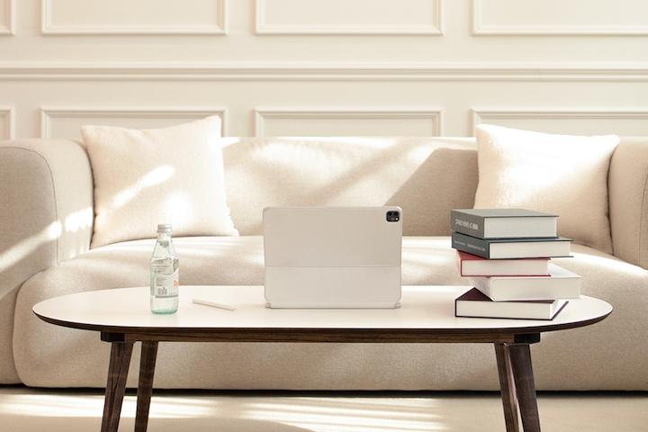 밀카 HPM 타원형 원목 소파 거실테이블 2size